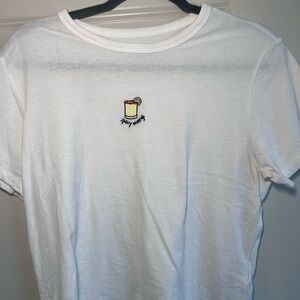 Embroidered spicy marg Tee